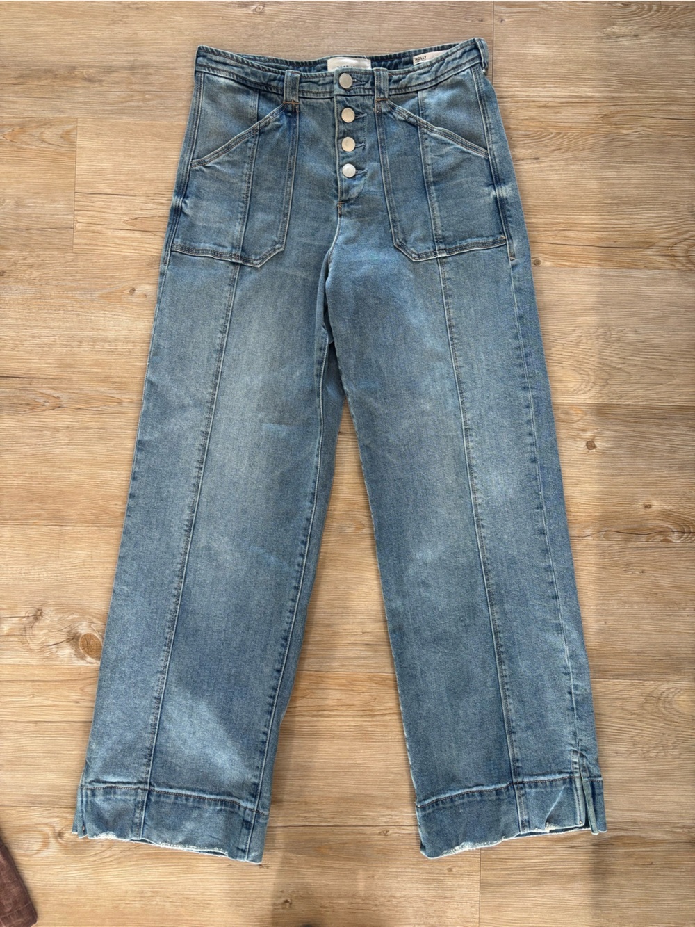 2 Pair - Dear John wide leg pants & straight leg jeans - Picture 5 of 7